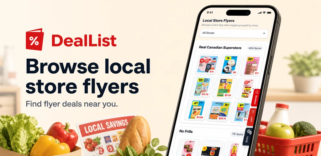 DealList: Grocery Deals/Flyers screenshot