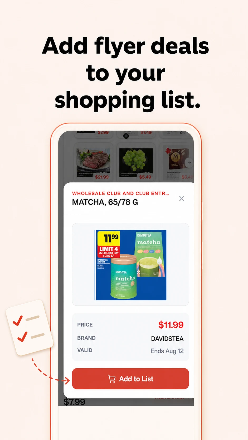 DealList: Grocery Deals/Flyers screenshot